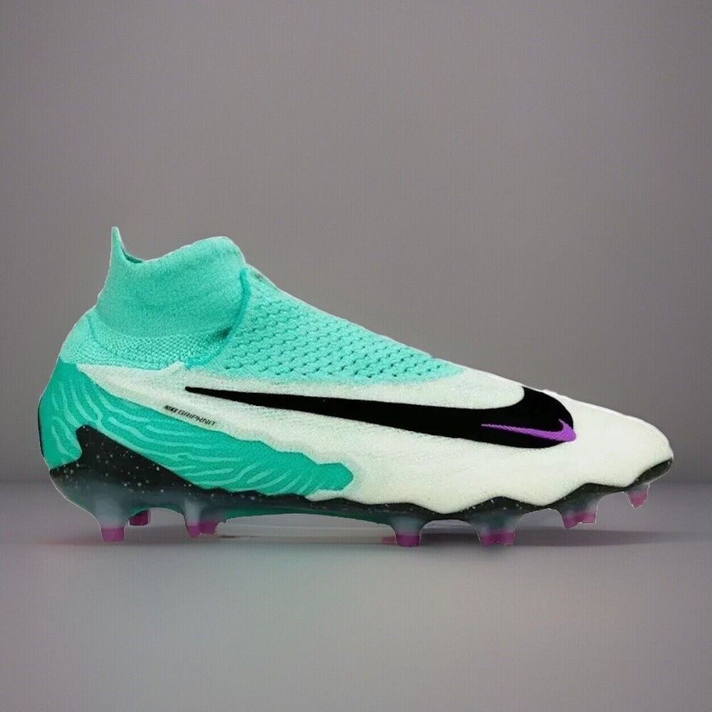 Nike Phantom GX Elite DF FG Soccer Cleats Hyper Turquoise DC9969-300 Mens Size 8